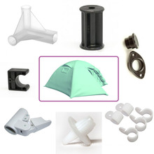 Custom Made Plastic Injection Tent Parts